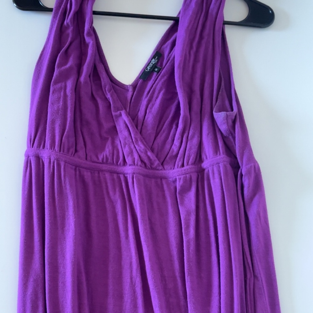 Purple dress